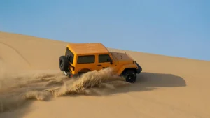 إطارات سيارات صحراء: التضاريس