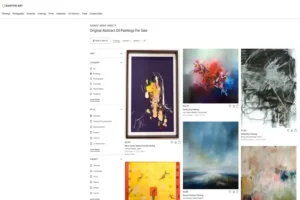 بيع اللوحات الفنية. Saatchi Art