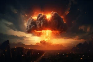 القوة النووية: انفجار قنبلة نووية