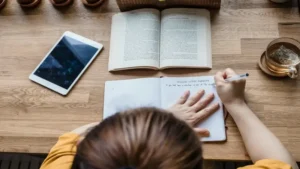 اكتب الملاحظات والأفكار المهمة