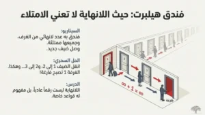 المفارقات الرياضية: مفارقة الفندق