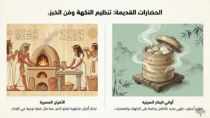 تطور أدوات المطبخ: الحضارات القديمة