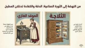 تطور أدوات المطبخ: عصر النهضة والثورة الصناعية