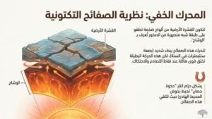 حزام النار: الصفائح التكتونية