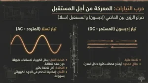 نيكولا تسلا: حرب التيارات
