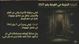 السنوات الأخيرة