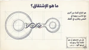 ما الاشتقاق في اللغة العربية؟