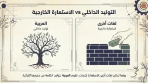 مقارنة باللغات الأخرى