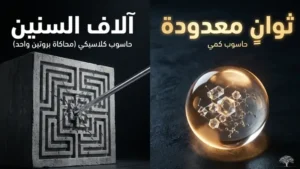 الحاسوب الكلاسيكي والحاسوب الكمي