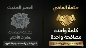 عصر كثرت فيه الوثائق وقلّت فيه الثقة