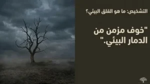 ما هو القلق البيئي
