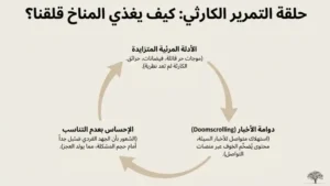 كيف يغذّي التغير المناخي هذا القلق؟