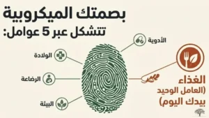 الميكروبيوم المعوي: البصمة