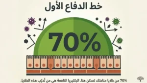 الميكروبيوم المعوي والمناعة