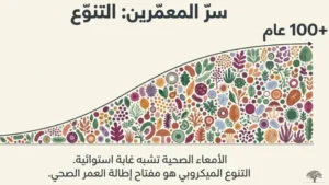 الميكروبيوم المعوي والشيخوخة