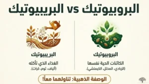 البروبيوتيك والبريبيوتيك