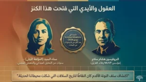الاكتشاف الأحفوري: سناء السيد وهشام سلام