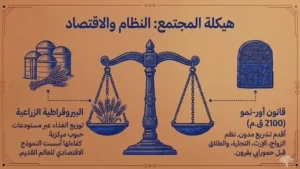 الحضارة السومرية: الزراعة المنظّمة والاقتصاد