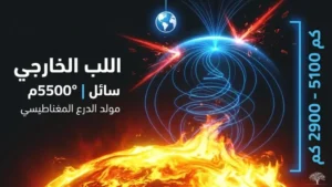 الطبقات الجيولوجية: اللب الخارجي