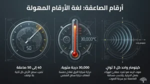 40 إلى 50 صاعقة