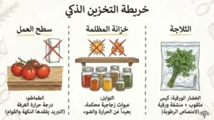أسرار حفظ الطعام