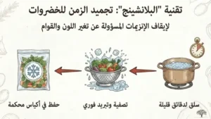 طرق تجميد الأطعمة