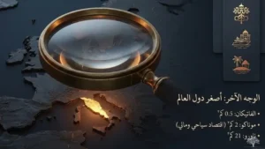أكبر دول العالم من حيث المساحة: أصغر دول العالم