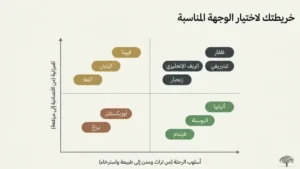 أسئلة حول وجهات الخريف 2026