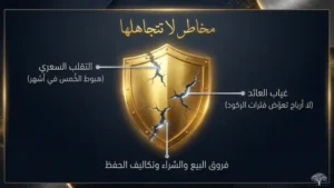 مخاطر الاستثمار في الذهب