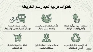 تقليل البصمة الكربونية