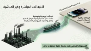 الانبعاثات المباشرة وغير المباشرة
