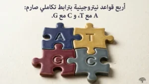مكونات وتركيب الحمض النووي