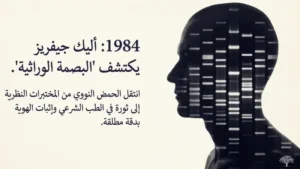 اكتشاف بصمة الحمض النووي