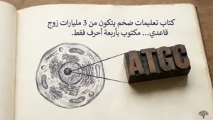 الخلية البشرية الواحدة تضم نحو ثلاثة مليارات زوج قاعدي