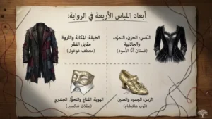 الملابس في الأدب العالمي: أربع وظائف