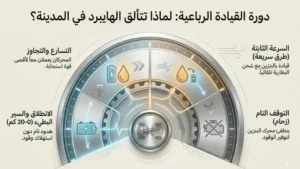 كيف تعمل السيارات الهجينة