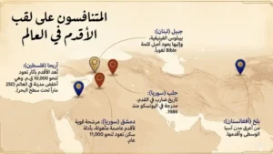 أقدم مدن العالم